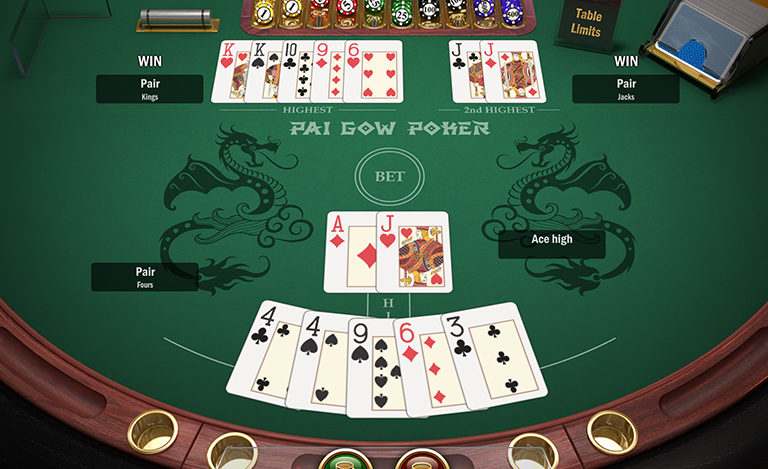 Pai gow poker online gameplay