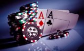 Poker: aces and chips